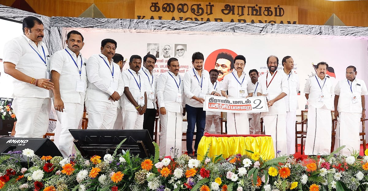 “இளைஞரணி வரலாற்றை  பாதுகாக்க வேண்டிய பொறுப்பு உதயநிதியிடம் இருக்கிறது” : முதல்வர் மு.க.ஸ்டாலின் பேச்சு!