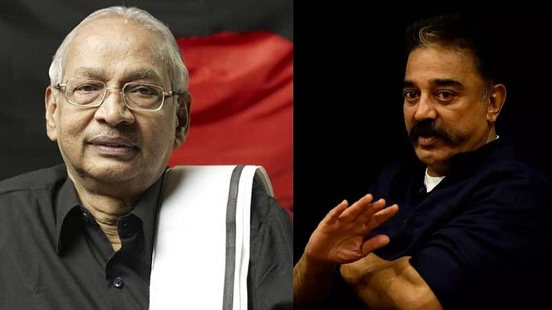 இடைத்தேர்தல் : "மதவெறித் தீயை அணைக்க"..  கமல்ஹாசன் முடிவை வரவேற்ற தி.க. தலைவர் கி.வீரமணி!