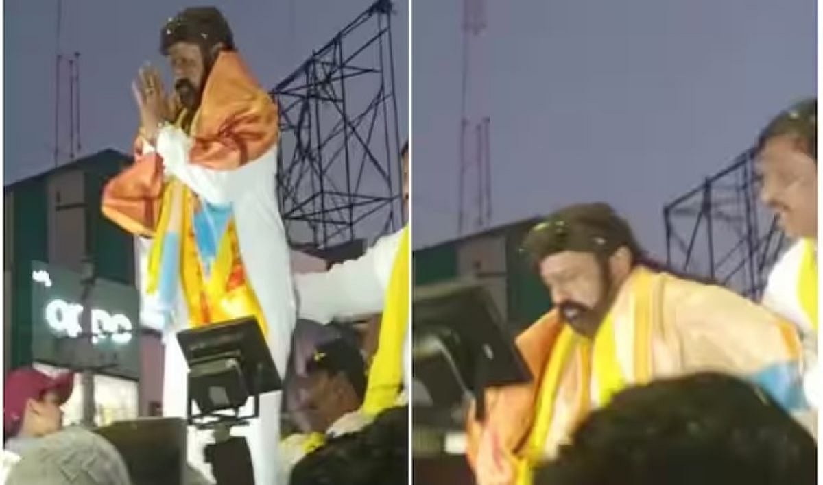 காரின் மேல் நின்ற பாலகிருஷ்ணா.. திடீரென வேகமெடுத்த ஓட்டுநர்.. தெலுங்கு நட்சத்திரத்துக்கு நேர்ந்த சோகம் !