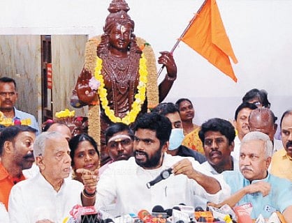 “420மலையாரே, உறுதியாக ராஜினாமா செய்வீர்களா?” : அண்ணாமலைக்கு திராவிடர் கழகத்தின் ‘கருஞ்சட்டை’ கடிதம்!