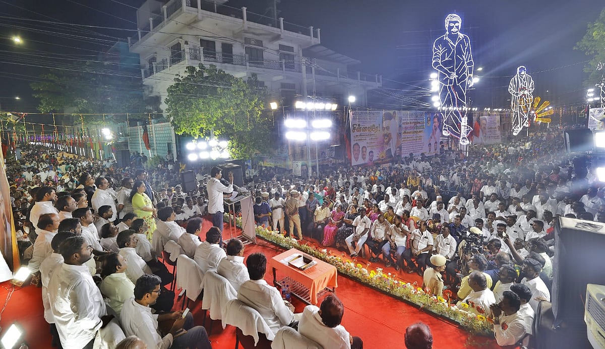 "இந்தி திணிப்பை நிறுத்தும் வரை நமது போராட்டம் தொடரும்": சூளுரைத்த அமைச்சர் உதயநிதி ஸ்டாலின்!