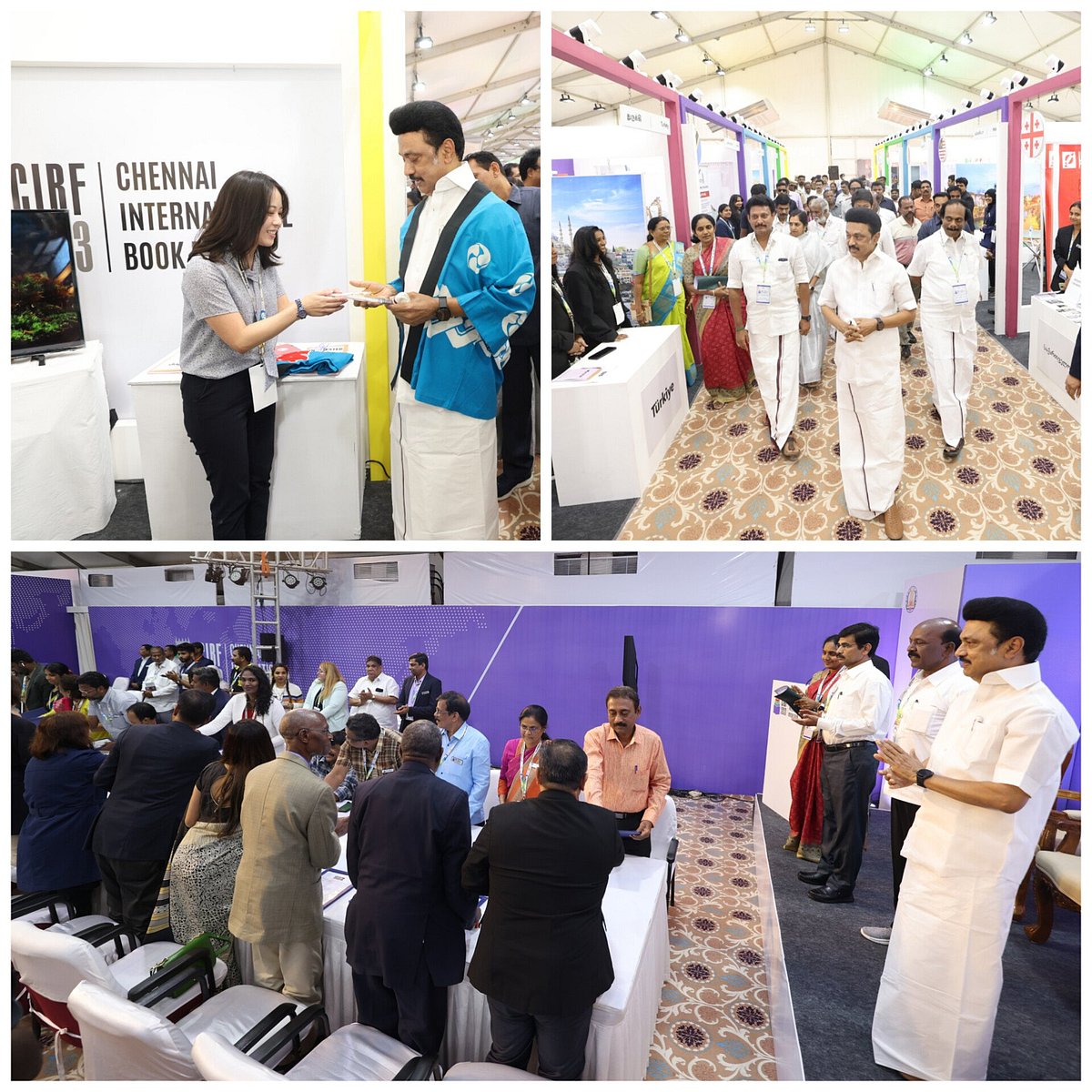 "அறிவுச் சக்தியை உருவாக்குவதை தமிழ்நாடு அரசு தனது கடமையாகக் கருதுகிறது" -முதலமைச்சர் மு.க.ஸ்டாலின் !