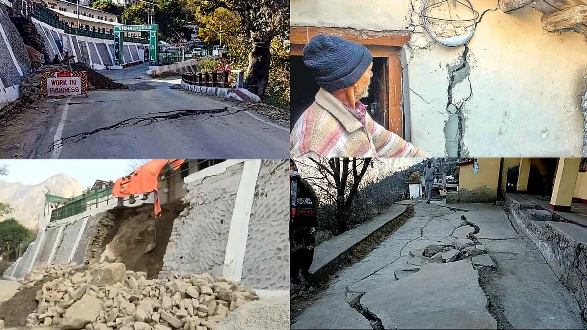 உத்தராகண்ட்டின் இந்த நகரம் முழுவதும் மண்ணில் புதையக்கூடும்.. இஸ்ரோ ஆய்வில் அதிர்ச்சி தகவல் ! 