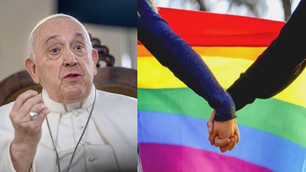 “தன்பால் ஈர்ப்பு ஒன்றும் குற்றம் இல்லை..” - போப் பிரான்சிஸ் பேச்சுக்கு வலுக்கும் ஆதரவும், எதிர்ப்பும் !