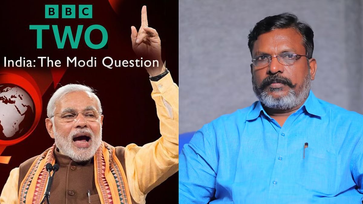 BBC : “இப்படி சொன்னால் அது அண்ட புளுகு.. ஆகாசப் புளுகு..” - மோடி அரசை கடுமையாக விமர்சித்த திருமாவளவன் !