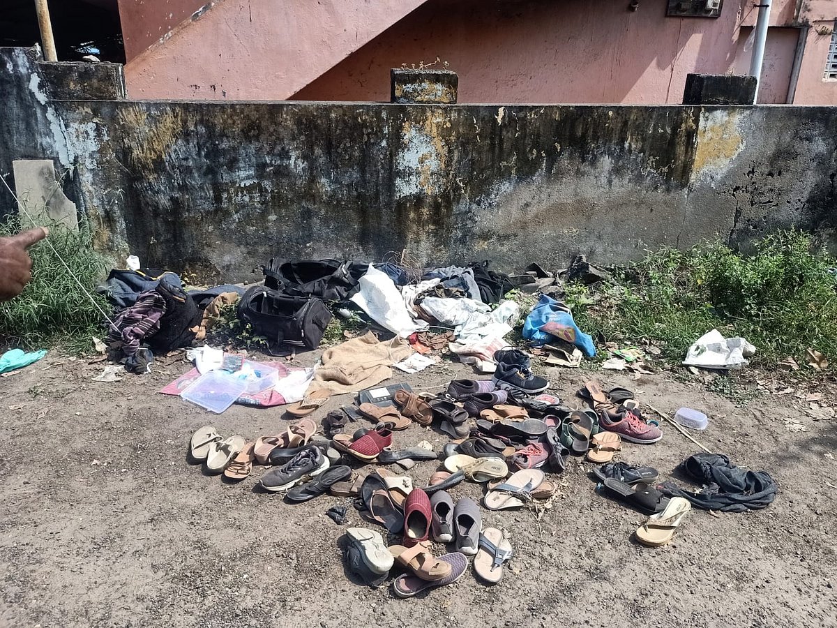 அரை நிர்வாணத்தில் திருட்டு.. காலணிகளை திருடி சந்தையில் விற்ற வட மாநில இளைஞர்கள் உட்பட 3 பேர் கைது !