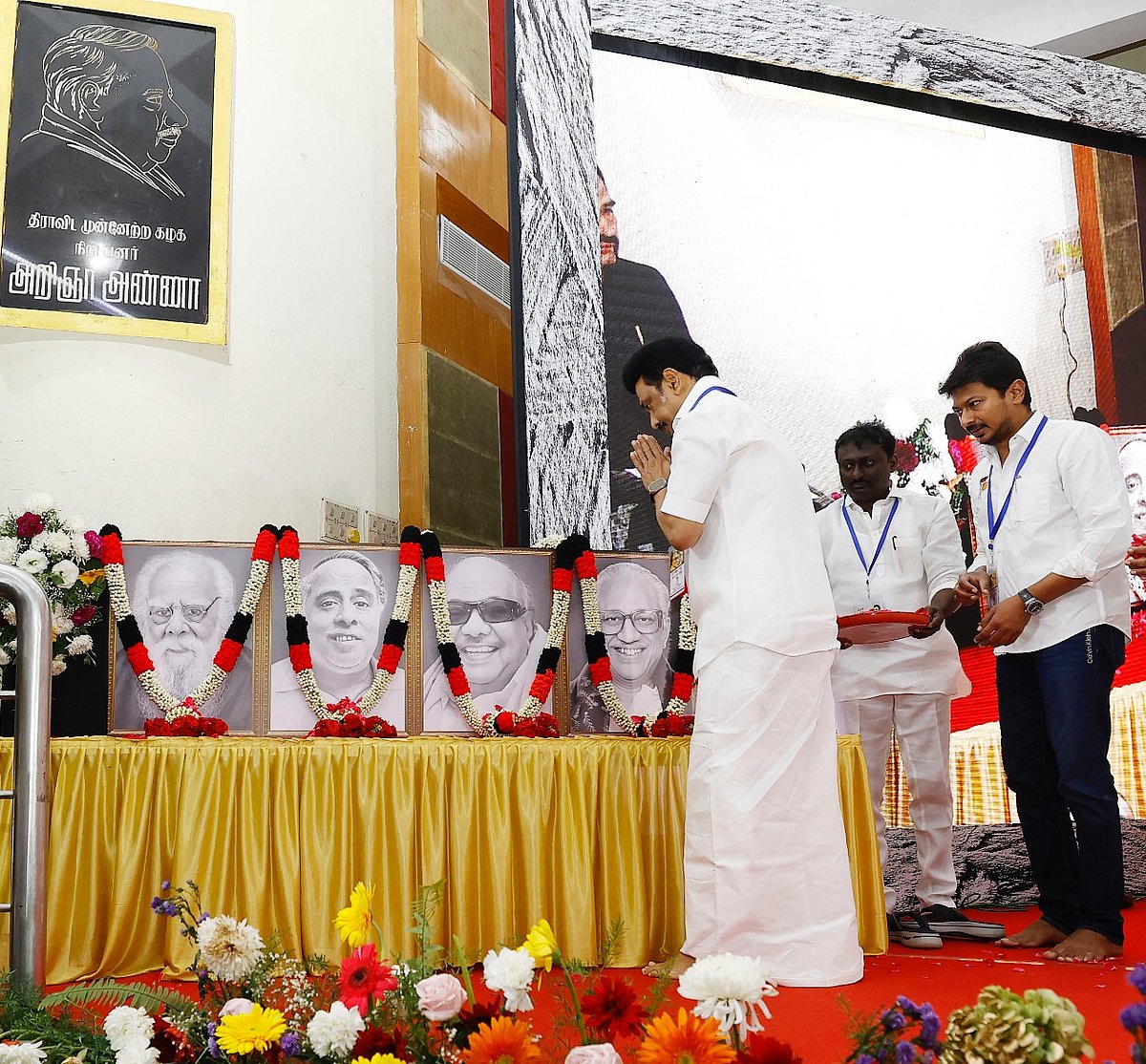 “இளைஞரணி வரலாற்றை  பாதுகாக்க வேண்டிய பொறுப்பு உதயநிதியிடம் இருக்கிறது” : முதல்வர் மு.க.ஸ்டாலின் பேச்சு!