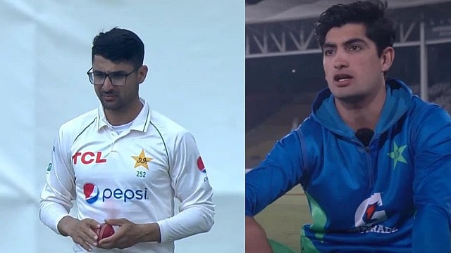 “இதோ பார் அவனால் பந்தை சரியாகப் பார்க்க முடியாது, இது சரியல்ல”: அப்ரார் பற்றிய உண்மையை போட்டுடைத்த நசீம்!