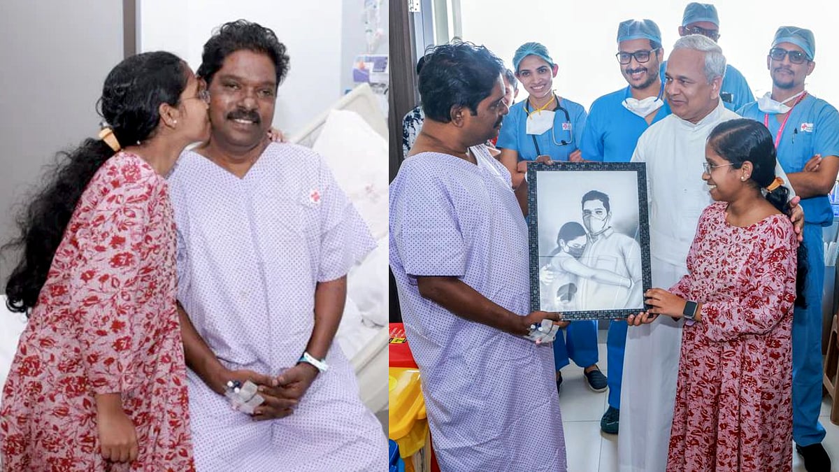 “அப்பாவுக்கு கல்லீரல் தானம்..” - முடிவுக்கு வந்த மகளின் பாசப்போராட்டம்.. கேரளாவில் நெகிழ்ச்சி சம்பவம் !