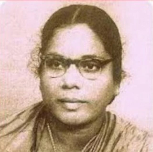 "கர்ப்பிணியாக போராட்டத்தில் ஈடுபட்டு சிறையில் குழந்தை பெற்ற கழக போராளி"-  சத்தியவாணி முத்து அம்மையார்!
