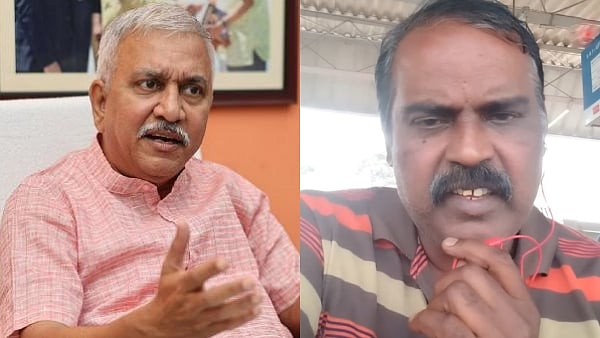 “உன்னை தூக்கிவிடுவேன்..” : பிரதமரை விமர்சித்த சக பயணியை மிரட்டிய பாஜக நிர்வாகி - கே.பாலகிருஷ்ணன் ஆவேசம்!