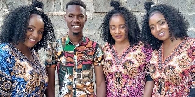 “I LOVE YOU THREEங்க..” ஒட்டி பிறந்து 3 சகோதரிகளை திருமணம் செய்த இளைஞர்.. கென்யாவில் வினோதம் !