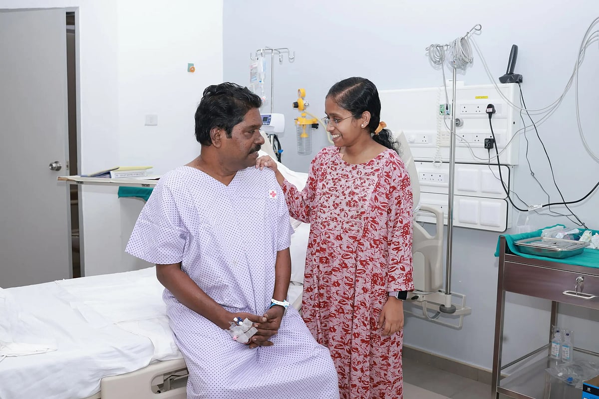 “அப்பாவுக்கு கல்லீரல் தானம்..” - முடிவுக்கு வந்த மகளின் பாசப்போராட்டம்.. கேரளாவில் நெகிழ்ச்சி சம்பவம் !