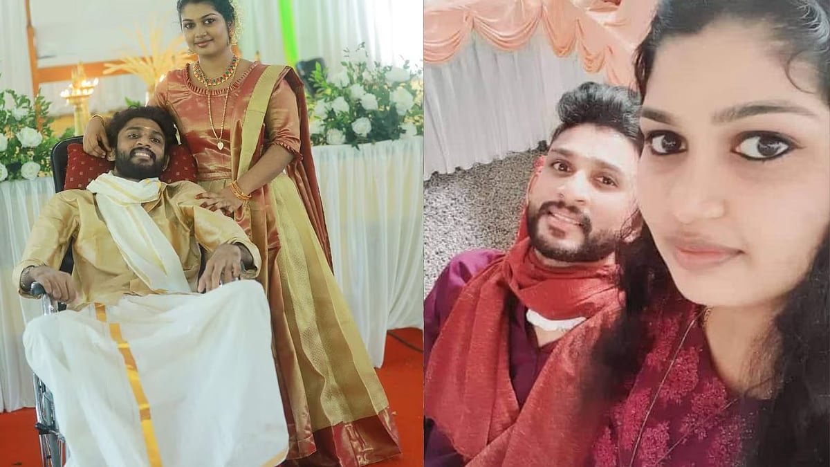 வீல் சேரில் இரத்த வாந்தி எடுத்து உயிரிழந்த இளைஞர்.. இணையத்தில் பிரபலமான காதல் ஜோடிக்கு நேர்ந்த சோகம் !