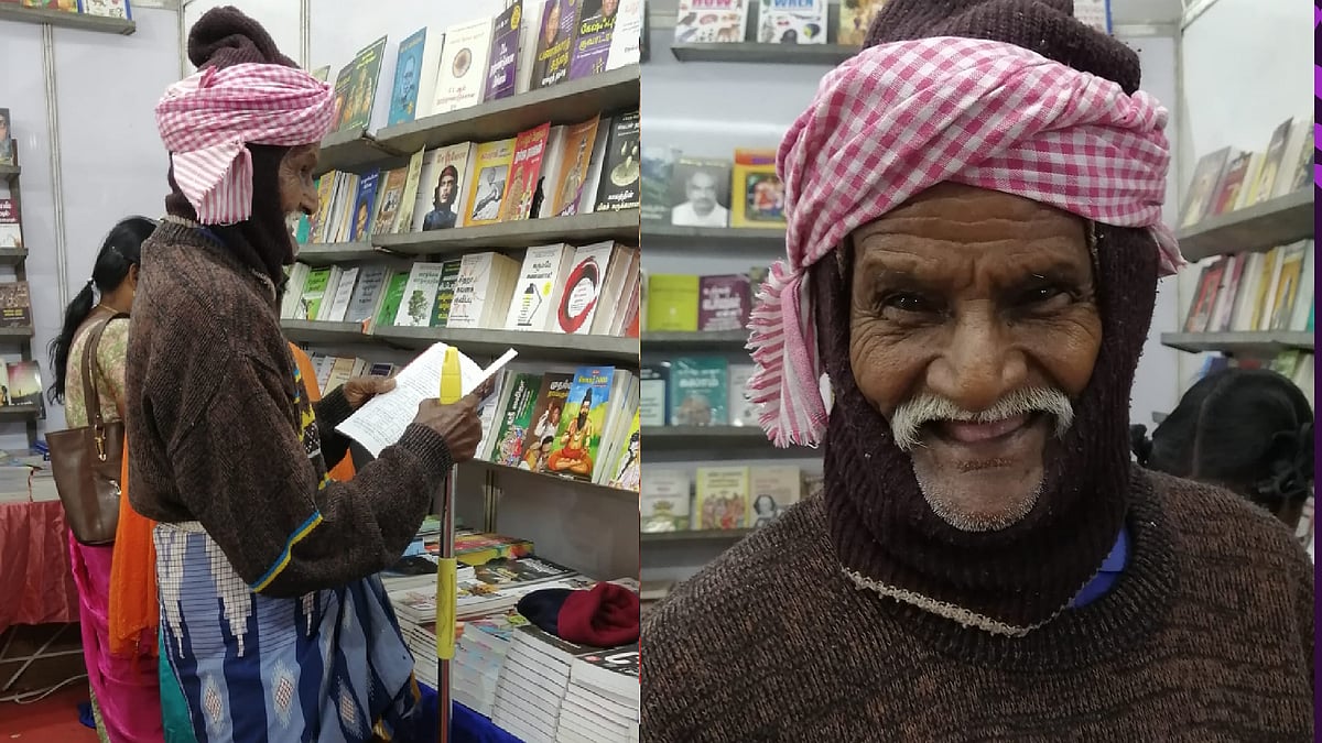 "அந்தக் காலத்து அஞ்சாவது” -புத்தக திருவிழாவுக்கு பேரனை அழைத்து வந்த 83 வயது முதியவர்.. இதுதான் தமிழ்நாடு!