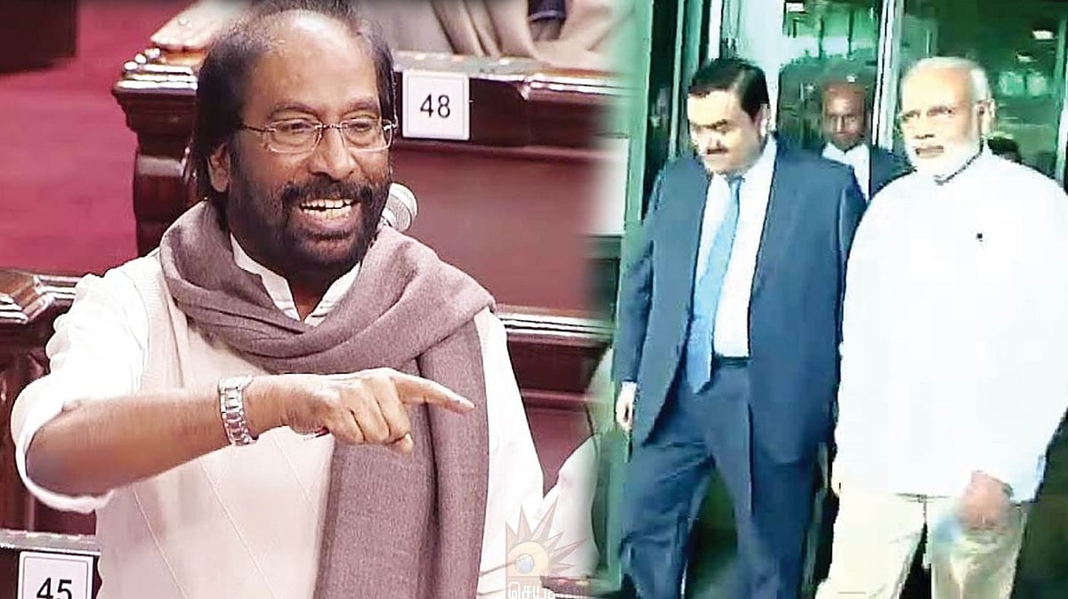 அதானி முறைகேடு குறித்து நாடாளுமன்றத்தில் ஒன்றிய அரசு பேச மறுப்பது ஏன்? : திருச்சி சிவா MP சரமாரி கேள்வி!