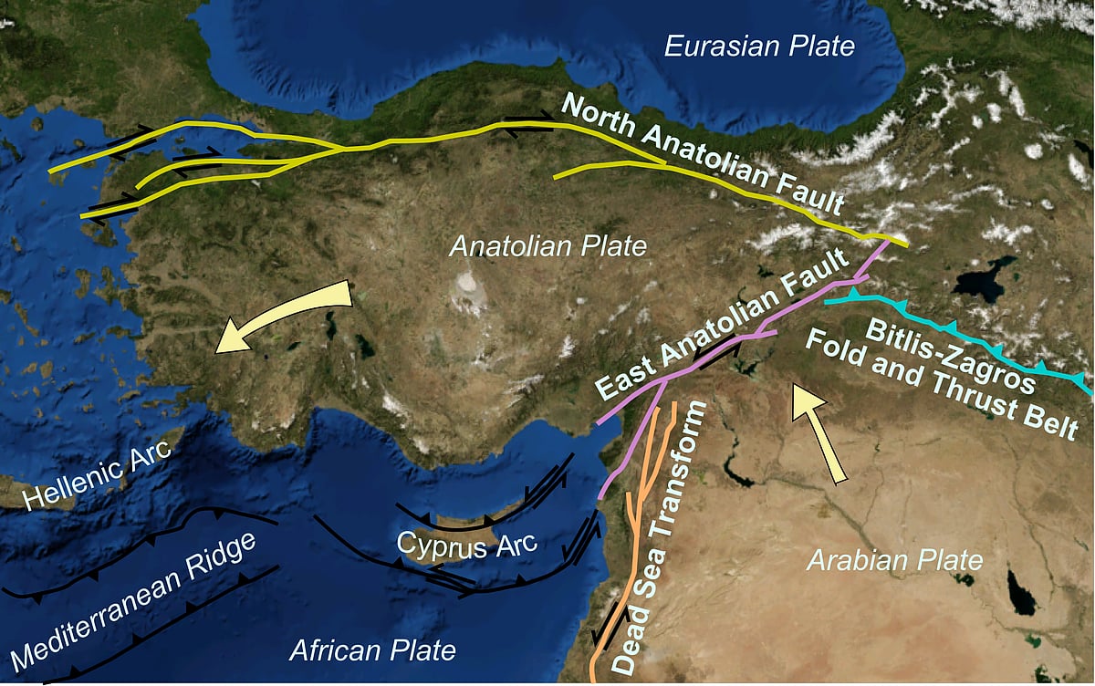 துருக்கி நிலநடுக்கத்தில் 1300 பேர் பலி.. 20 ஆண்டுகளாக ஏற்படும் தொடர் நிலநடுக்கத்துக்கு காரணம் என்ன ?