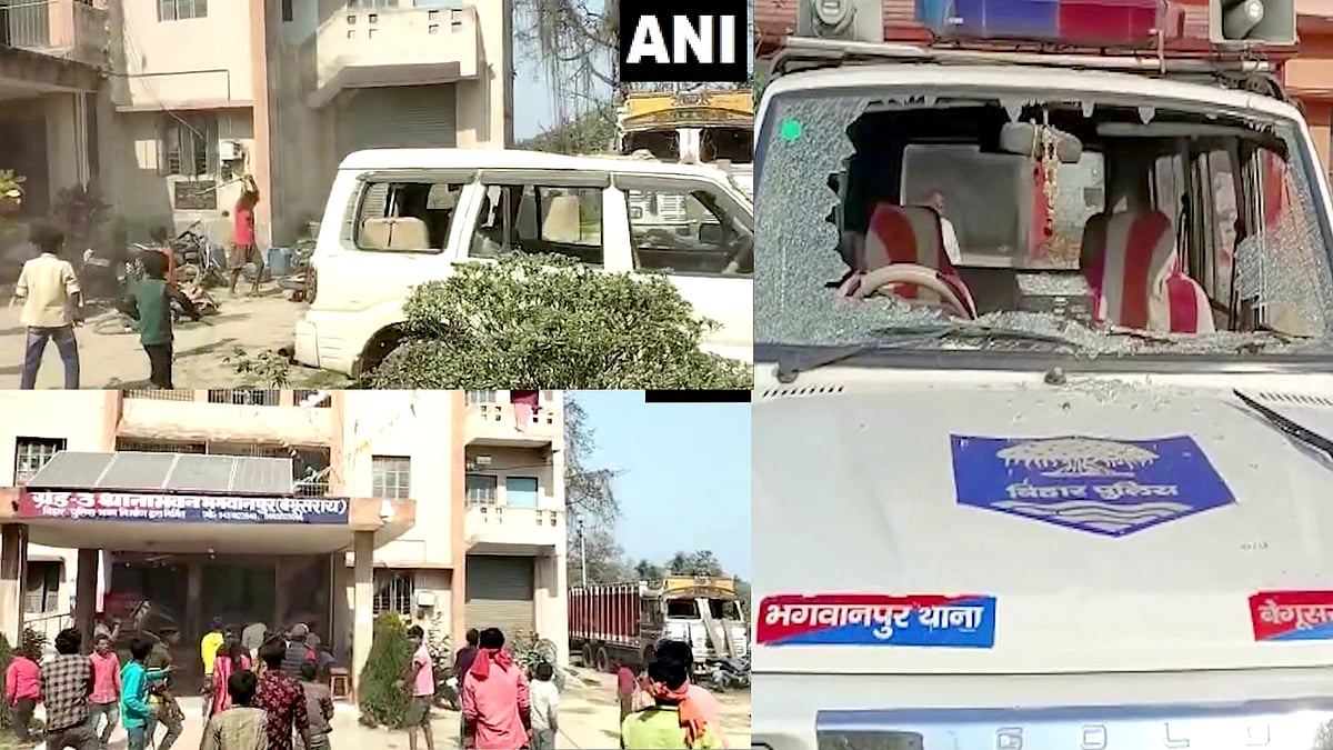 துப்பாக்கியால் இளைஞர் சுட்டு கொலை.. காவல் நிலையத்தை சூறையாடிய கிராம மக்கள்.. பீகாரில் அதிர்வலை !