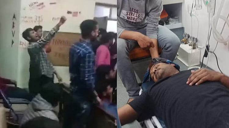 “எரிமலையைச் சீண்ட வேண்டாம்..” - JNU தமிழ் மாணவர்கள் மீது தாக்குதல் நடத்திய ABVP-க்கு கி.வீரமணி எச்சரிக்கை