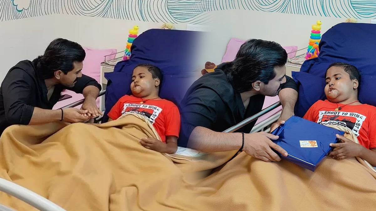 வாழ்வின் இறுதி நேரத்தில் இருக்கும் சிறுவன்.. நேரில் சென்று ராம் சரண் செய்த செயல்.. குவியும் பாராட்டுகள்!