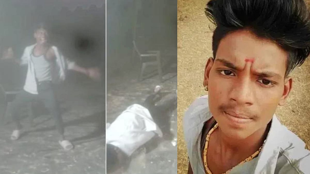 வரவேற்பு நிகழ்ச்சியில் நடமாடிய இளைஞர்.. பொத்தென்று விழுந்ததில் நேர்ந்த சோகம் ! - பதற வைக்கும் வீடியோ 