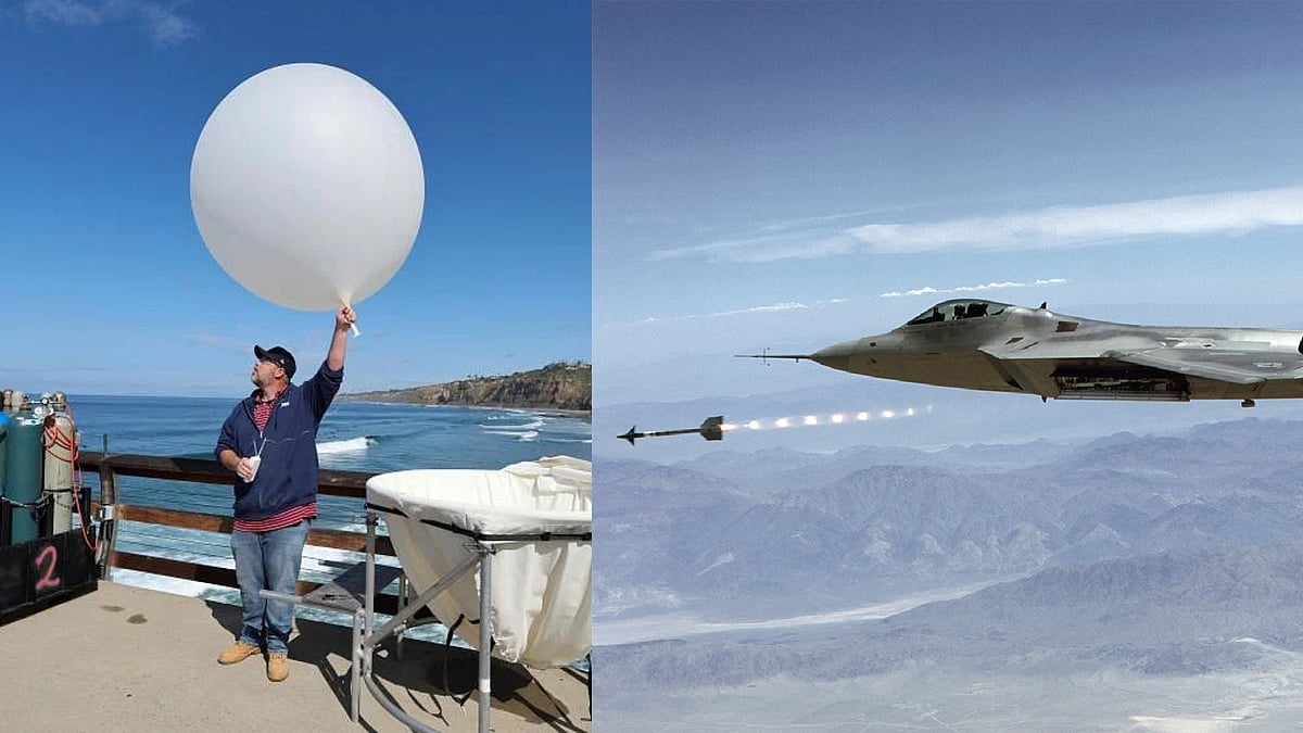 ஆயிரம் ரூபாய் பலூனை தாக்க 3 கோடி மதிப்புடைய ஏவுகணை செலுத்திய அமெரிக்கா.. நெட்டிசன்கள் கிண்டல் !