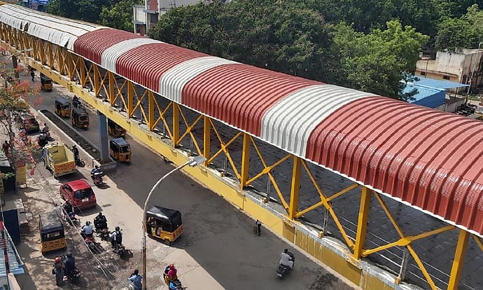 இனி கூட்ட நெரிசல் பிரச்சனை இல்லை.. தி.நகரில் ஆகாய நடைபாதை + மேம்பாலங்கள்.. சிறப்பு செய்தி தொகுப்பு !