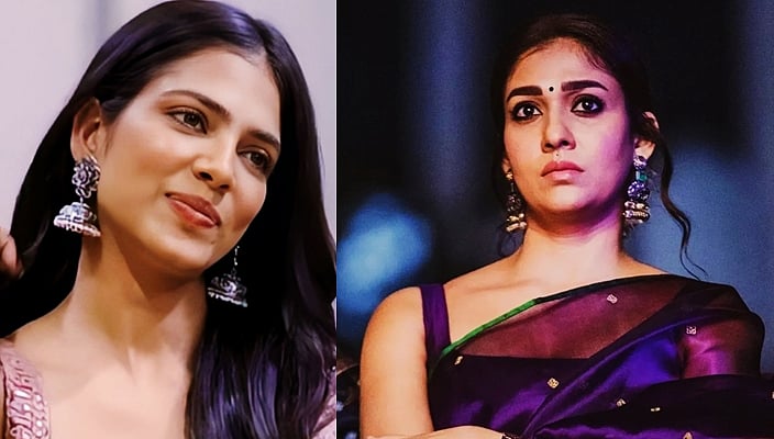 “ஏன் LADY SUPER STAR -னு சொல்லுறீங்க.. ” - மீண்டும் நயன்தாரா சர்ச்சையில் சிக்கிய மாளவிகா -பின்னணி என்ன ?