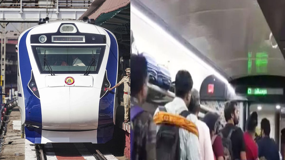 மோடி தொடங்கிவைத்த 4 நாளில் வந்தே பாரத் ரயிலில் கோளாறு.. கதவுகள் திறக்காததால் பரிதவித்த பயணிகள் !