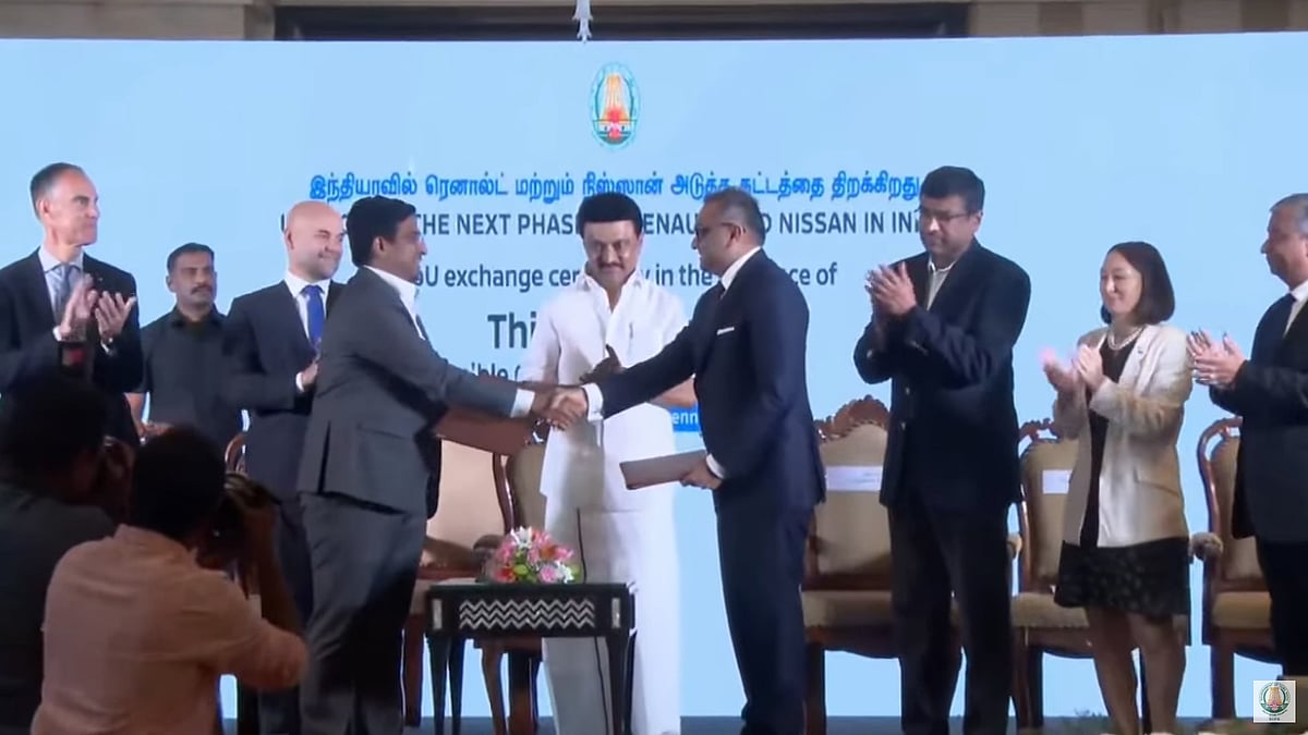 “ரூ.3300 கோடி முதலீடு.. 2000 பேருக்கு புதிய வேலைவாய்ப்பு”: Nissan நிறுவனத்துடன் தமிழ்நாடு அரசு ஒப்பந்தம்!