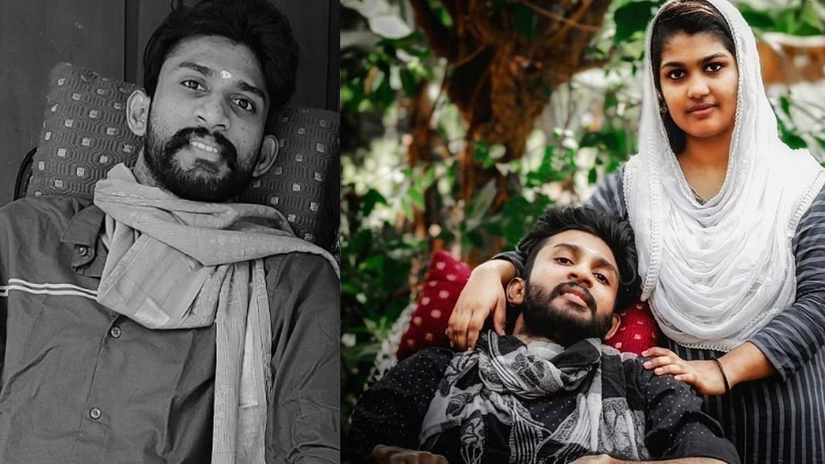 வீல் சேரில் இரத்த வாந்தி எடுத்து உயிரிழந்த இளைஞர்.. இணையத்தில் பிரபலமான காதல் ஜோடிக்கு நேர்ந்த சோகம் !