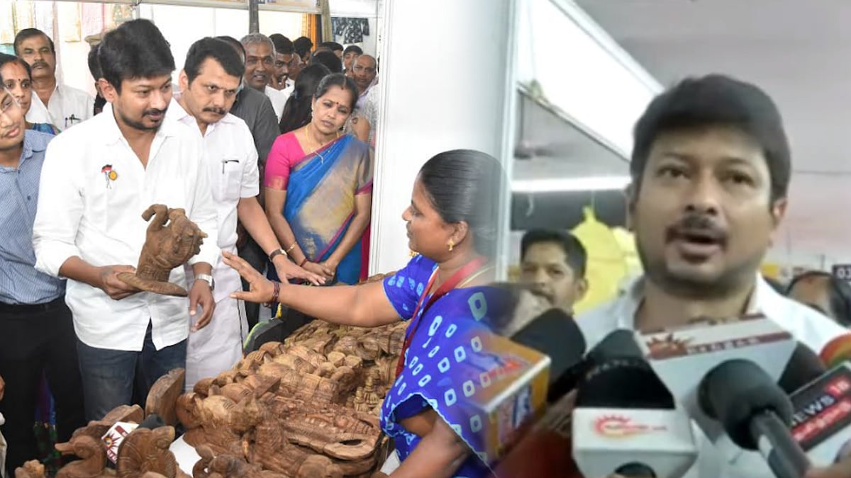 "மகளிர் சுய உதவிக்குழு பொருட்களை பொதுமக்கள் வாங்கவேண்டும்" - அமைச்சர் உதயநிதி ஸ்டாலின் அறிவுறுத்தல் !