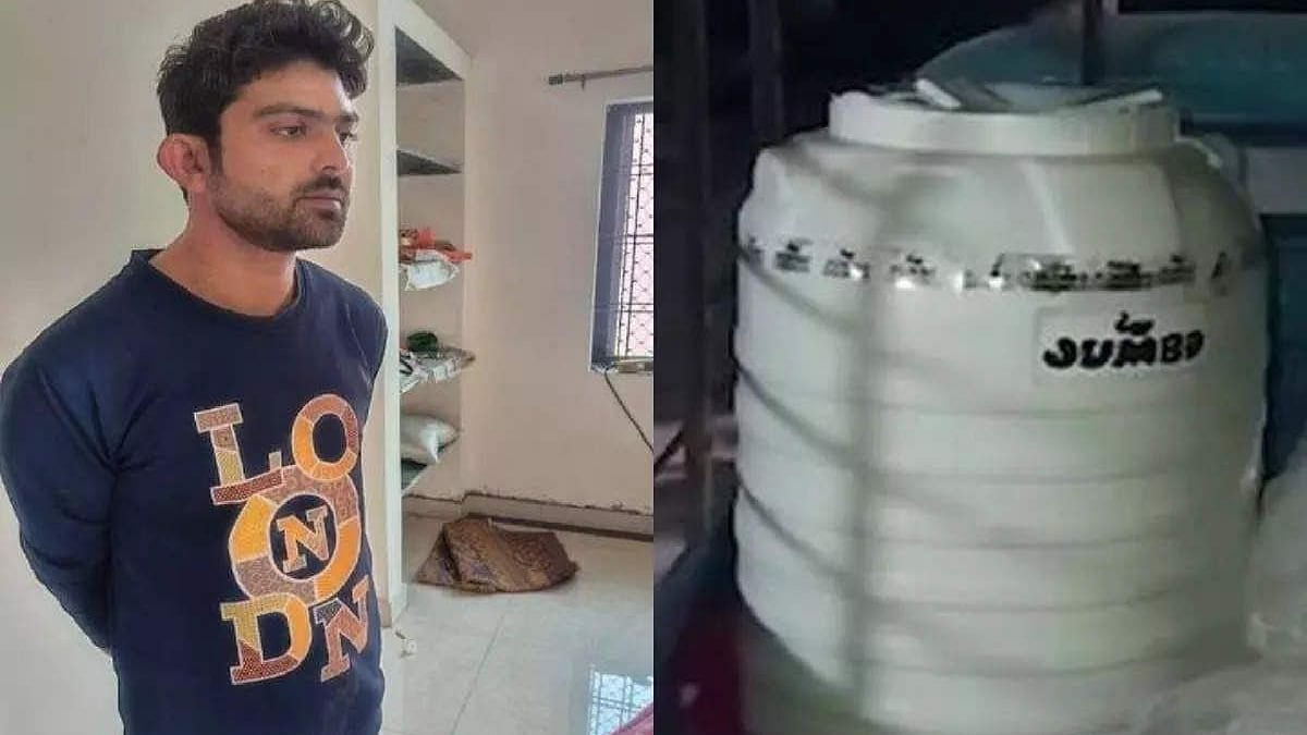 மனைவியை துண்டு துண்டாக வெட்டி தண்ணீர் தொட்டிக்குள் மறைத்த கணவர்.. சத்தீஸ்கரில் பயங்கரம்.. நடந்தது என்ன ?