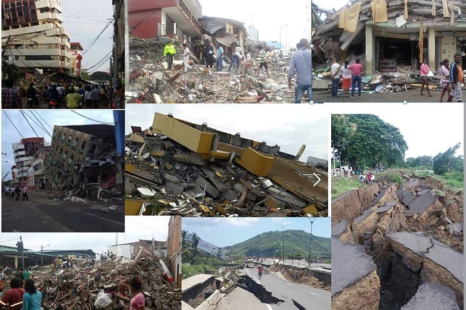 துருக்கியைத் தொடர்ந்து ஈக்வடாரில் சக்திவாய்ந்த நிலநடுக்கம்.. ஏராளமானோர் பலியாகியிருக்கலாம் என அச்சம் !