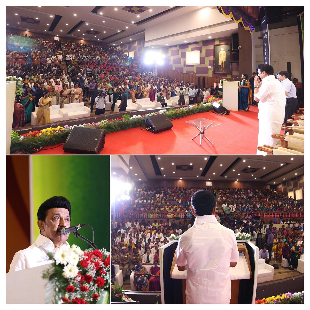 “இதை நாம் எப்படியாவது மாற்றியாக வேண்டும்..” - மகளிர் தின விழாவில் முதலமைச்சர் மு.க.ஸ்டாலின் பேச்சு !
