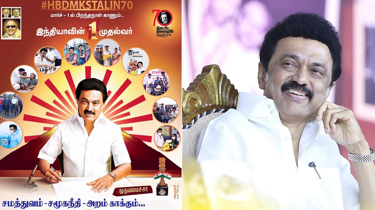 இந்திய அளவில் NO 1 ட்ரெண்டிங்கில் 'திராவிட நாயகன்' - முதலமைச்சர் மு.க.ஸ்டாலினுக்கு குவியும் வாழ்த்து !