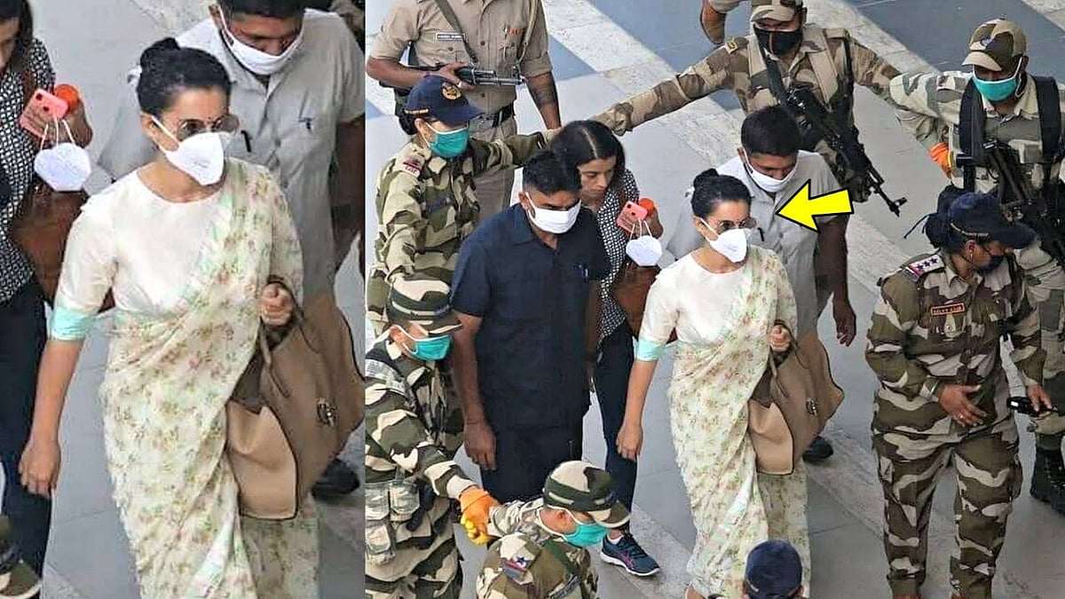 “சுடப்படுவீர்கள்.. தப்பித்தால் மீண்டும் சுடப்படுவீர்கள்” - கங்கனா வீட்டின் அறிவிப்பு பலகையால் அதிர்ச்சி !