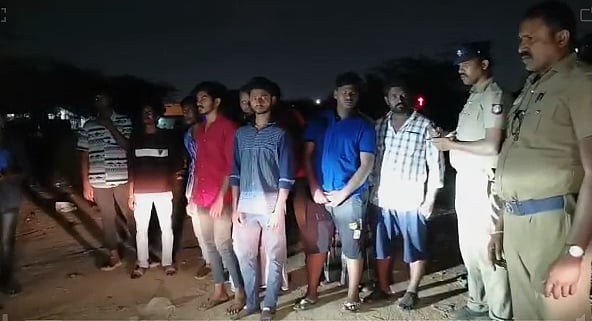 போதை ஆசாமிகளுக்கு ஷாக்.. ட்ரோன் மூலம் பிடிபட்ட கும்பல்: 8 பேரை சிறையில் அடைத்த திருப்பூர் போலிஸ்