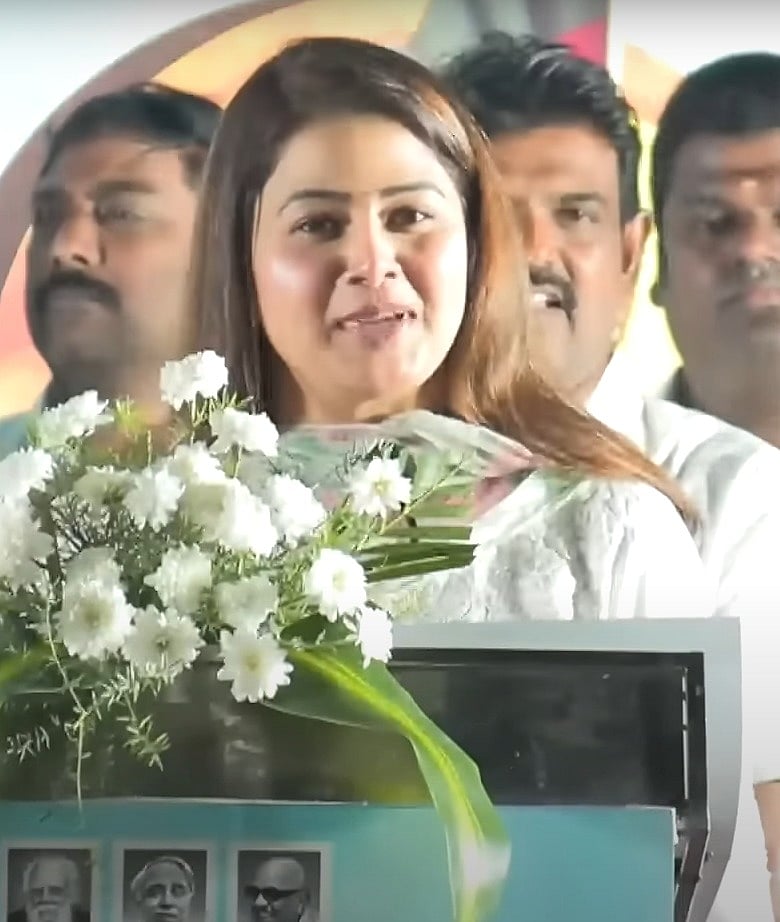 “அவரது உழைப்பால்தான் முதலமைச்சர் ஆகியிருக்கிறார்” -முதல்வர் மு.க.ஸ்டாலினை புகழ்ந்த நடிகை சங்கீதா!