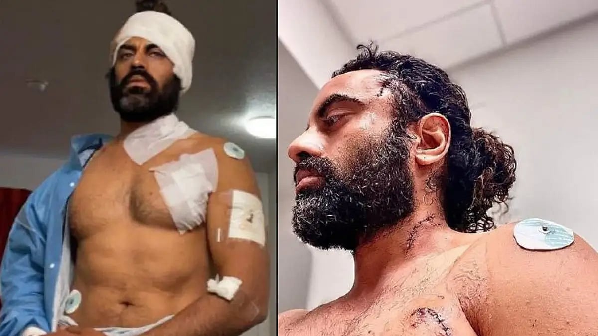 அமெரிக்காவில் கோடாரியால் தாக்கப்பட்ட பஞ்சாபி நடிகர்.. மர்மநபர் வெறிச்செயல்.. வெளியான அதிர்ச்சி வீடியோ !