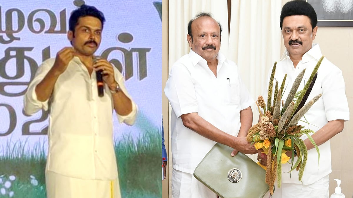 “உழவர் முகத்தில் மகிழ்ச்சி காண செயலாற்றுவோம்” -நடிகர் கார்த்தியின் பாராட்டுக்கு முதலமைச்சர் பதில் !  