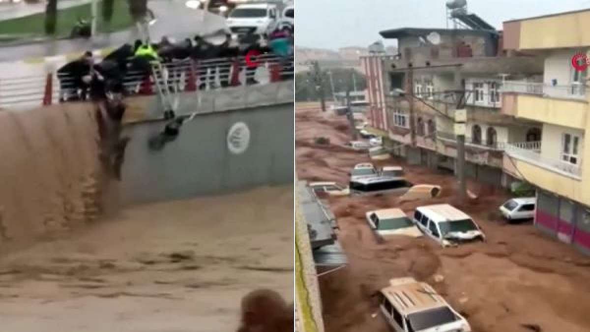 நிலநடுக்கத்தை தொடர்ந்து துருக்கியில் வரலாறு காணாத கனமழை.. வெள்ளத்தில் சிக்கி 14 பேர் பலி.. பலர் மாயம் !