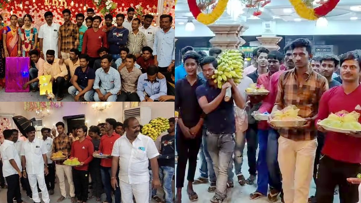 குடும்ப விழாவிற்கு அழைத்த உரிமையாளர்.. சீர் வரிசையோடு வந்து அசத்திய வடமாநில தொழிலாளர்களால் நெகிழ்ச்சி !