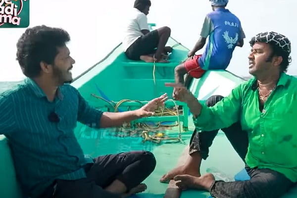 சிம்பு குறித்த ஒரே கேள்வி.. ஆவேசப்பட்டு கடலில் குதித்த கூல் சுரேஷ்.. பதறிப்போன நெறியாளர்.. என்ன நடந்தது ?