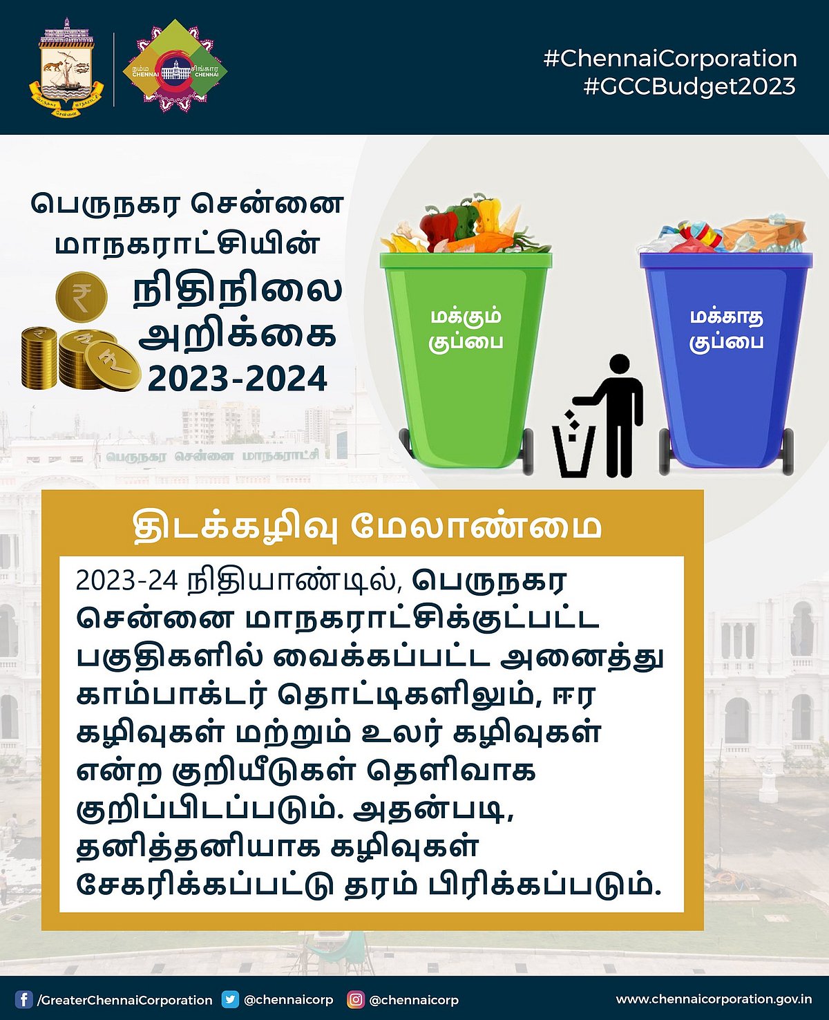 மாணவர்களுக்கு Snacks.. 'மக்களைத் தேடி மேயர்': சென்னை மாநகராட்சி பட்ஜெட்டில் இடம் பெற்ற 10 சிறப்புகள் இதோ!