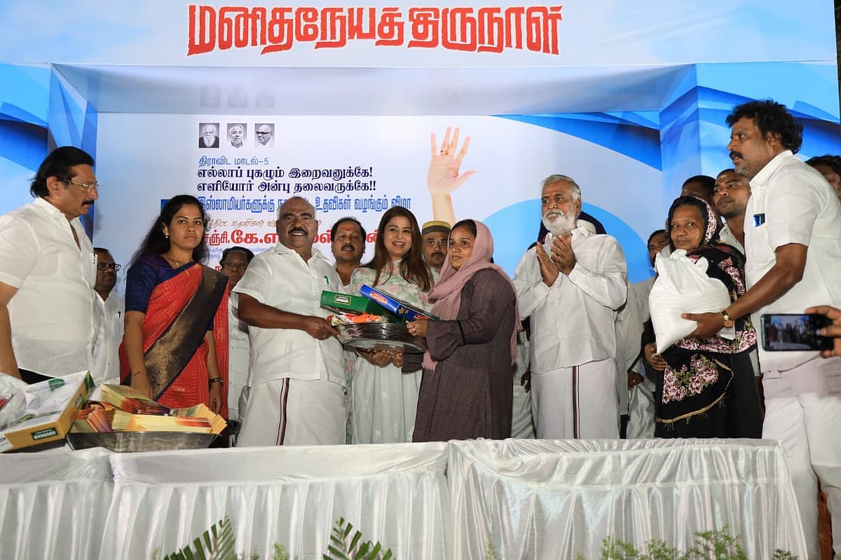 “அவரது உழைப்பால்தான் முதலமைச்சர் ஆகியிருக்கிறார்” -முதல்வர் மு.க.ஸ்டாலினை புகழ்ந்த நடிகை சங்கீதா!