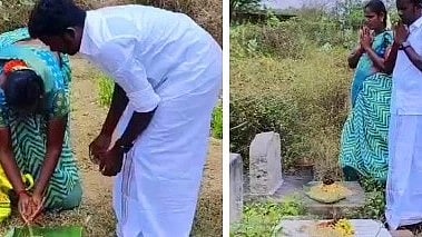 சுடுகாட்டில் திருமண நாள் கொண்டாட்டம்.. ஆச்சரிய காரணம் சொல்லும் தம்பதி: என்ன அது?