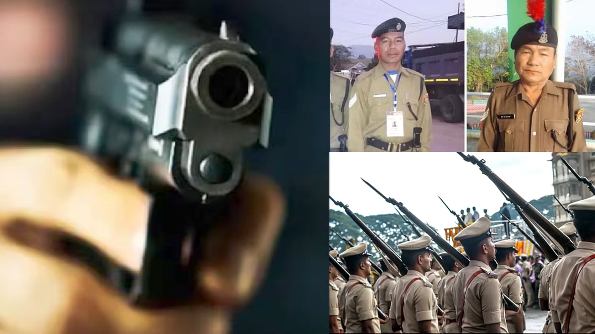 மிசோரம் : மது அருந்துவதை போட்டுக்கொடுத்ததால் ஆத்திரம்.. போலீசே போலீசை 15 முறை சுட்டுக்கொன்ற கொடூரம் !