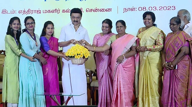 “பெண்களை அனைத்து வகையிலும் முன்னேற்றி வருகிறது திராவிட மாடல் அரசு” - பட்டியலிட்டு முதலமைச்சர் பெருமிதம் !