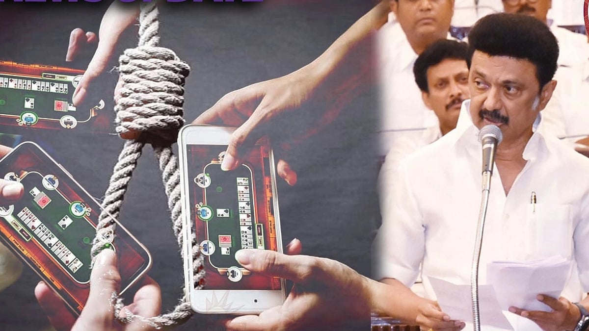 ஆன்லைன் சூதாட்ட தடை மசோதா சட்டப்பேரவையில் மீண்டும் நிறைவேற்றம் : அவசர அவசரமாக டெல்லி சென்ற ஆளுநர் RN.ரவி!